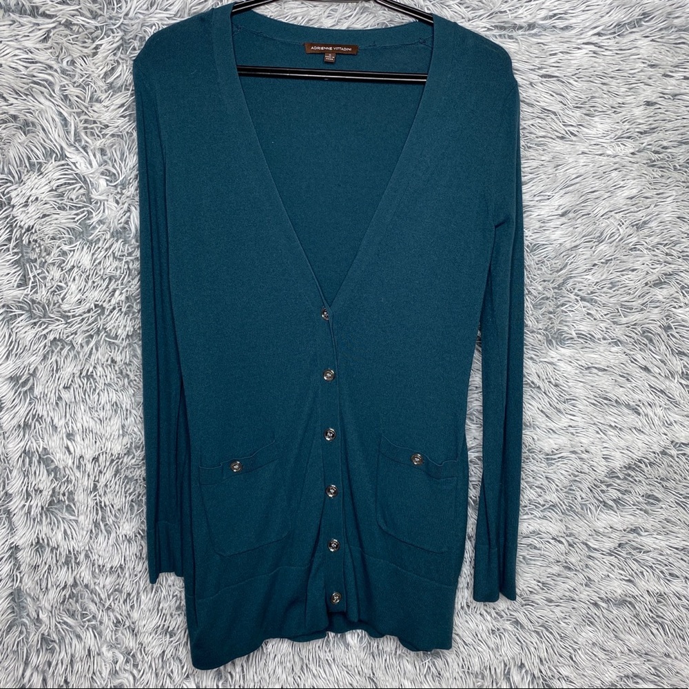 Adrienne Vittadini Button Up Women’s Sweater